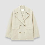 White Menas Light Double Face Jacket - Joseph