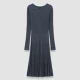 Merino Rib ニットドレス 