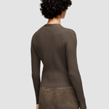 Merino Rib ニットカーディガン 