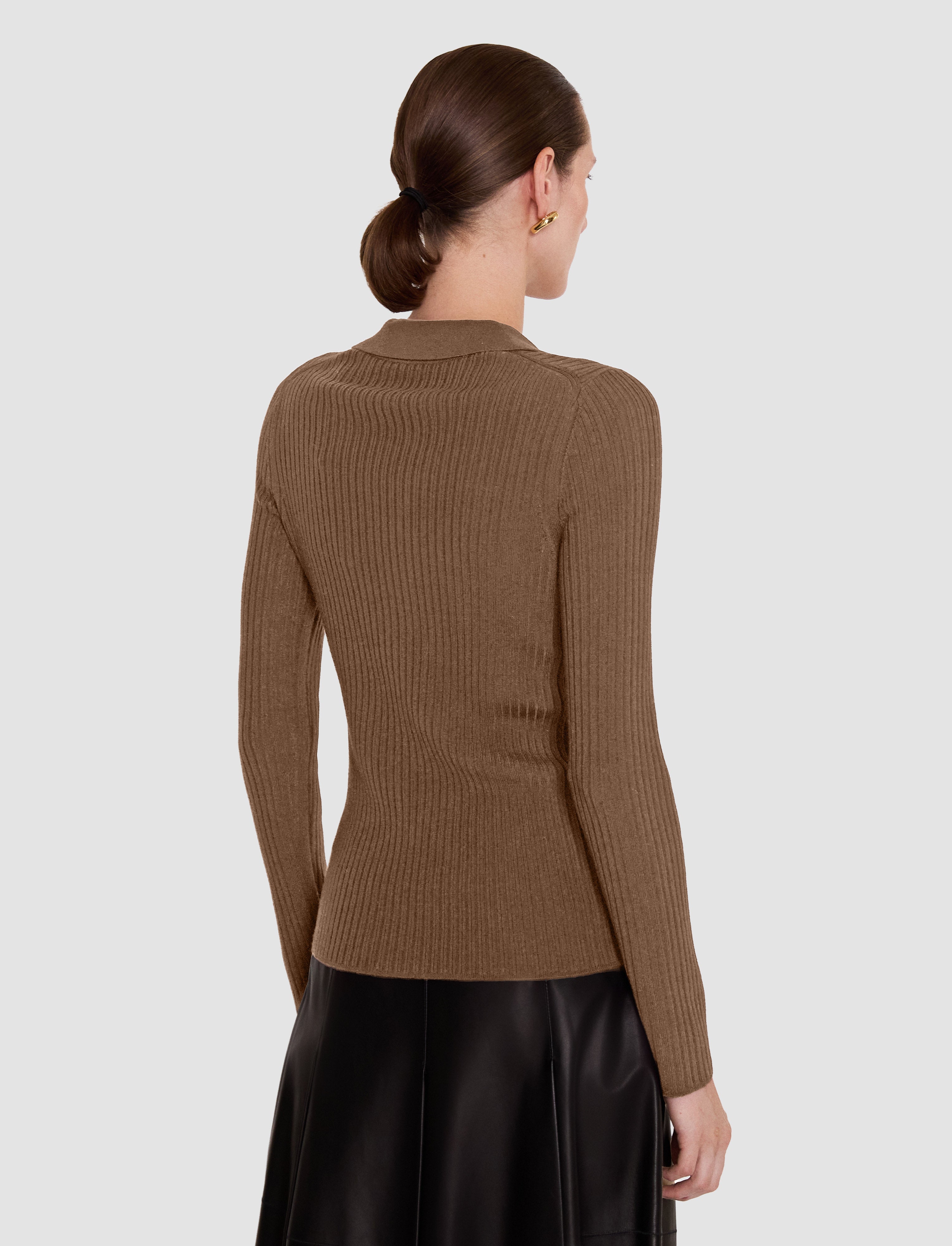 brown-merino-wool-rib-polo-JOSEPH