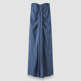 Blue Mia Leopard Jacquard Dress - Joseph