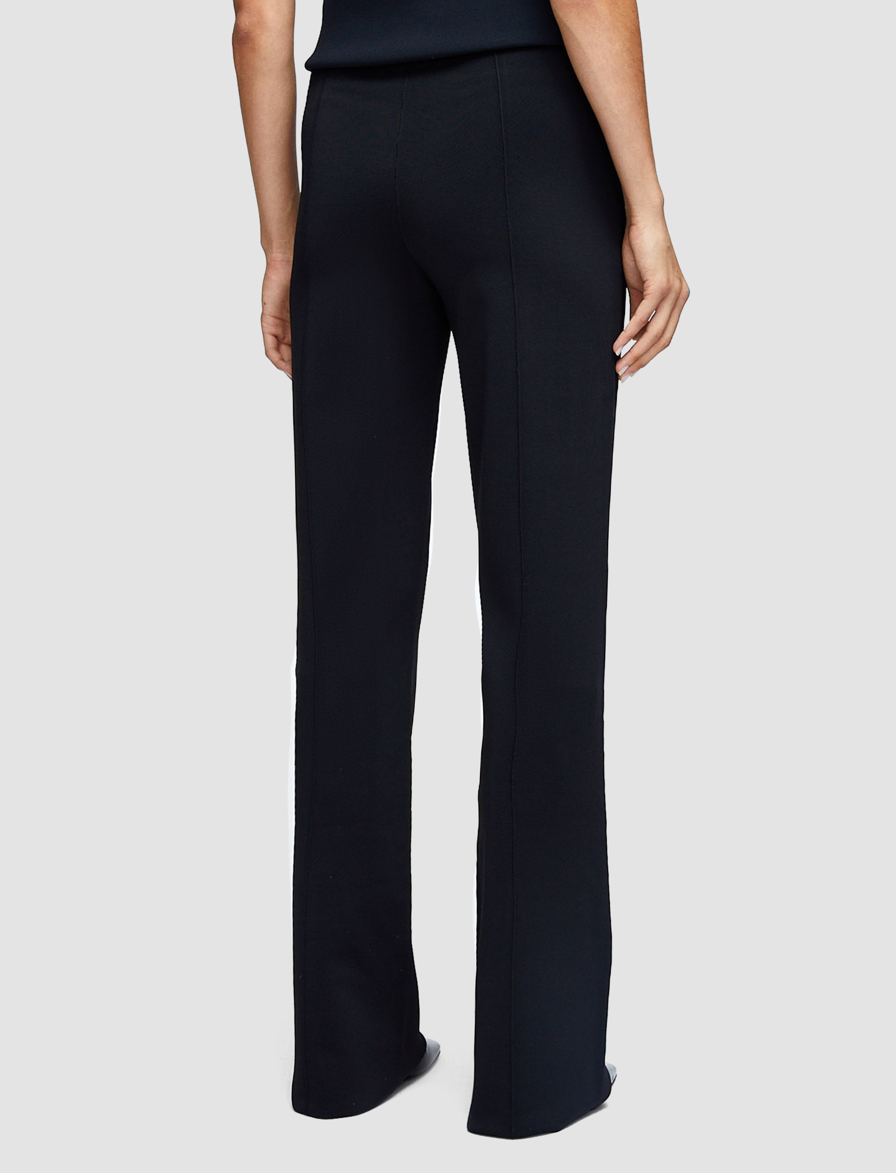 black-milano-knit-stretch-trousers-JOSEPH