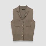 Milano Knit Stretch Vest