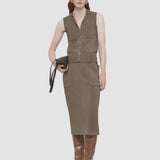 Milano Knit Stretch Vest