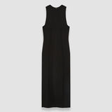 Black Mille Compact Milano Knit Dress - Joseph