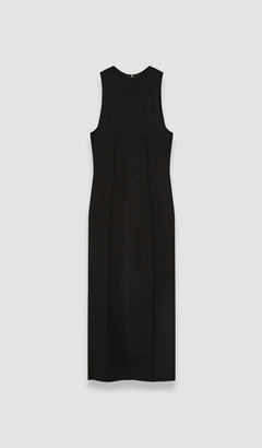 Black Mille Compact Milano Knit Dress - Joseph