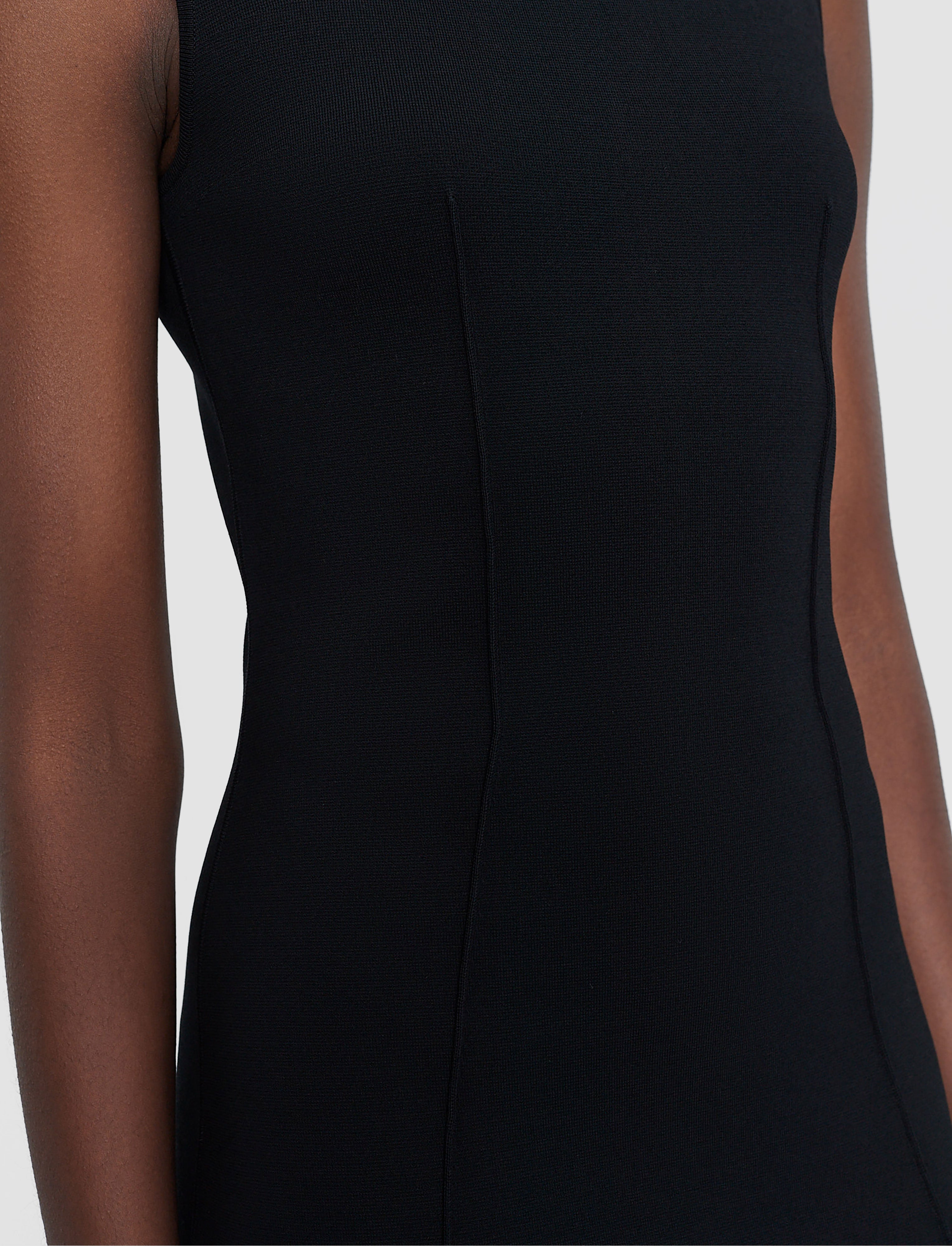 milano knit dress Full Milano-knit midi dress
