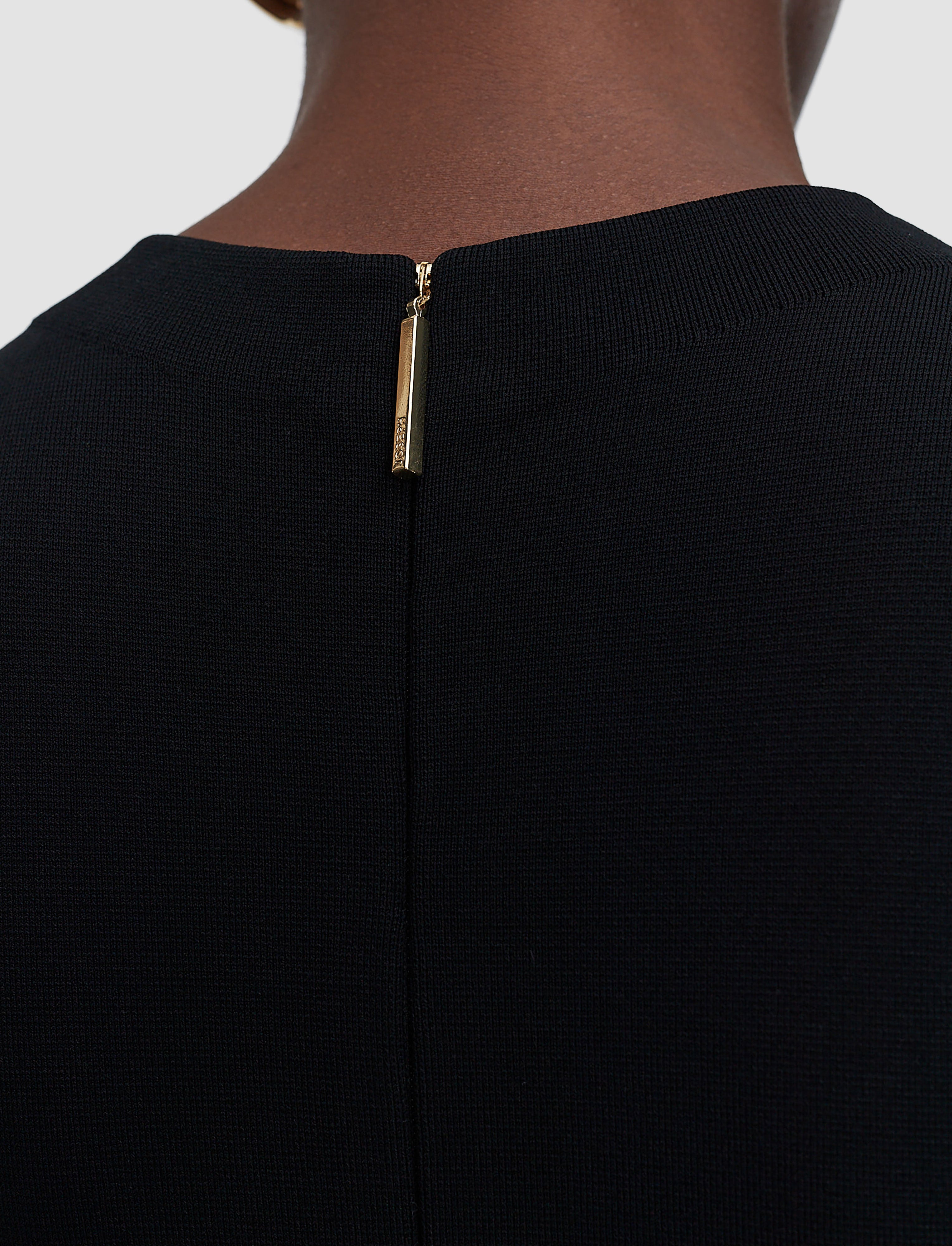 black-mille-compact-milano-knit-dress-JOSEPH