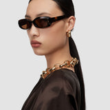 Gold Mini Bean Hoop Earrings - Joseph