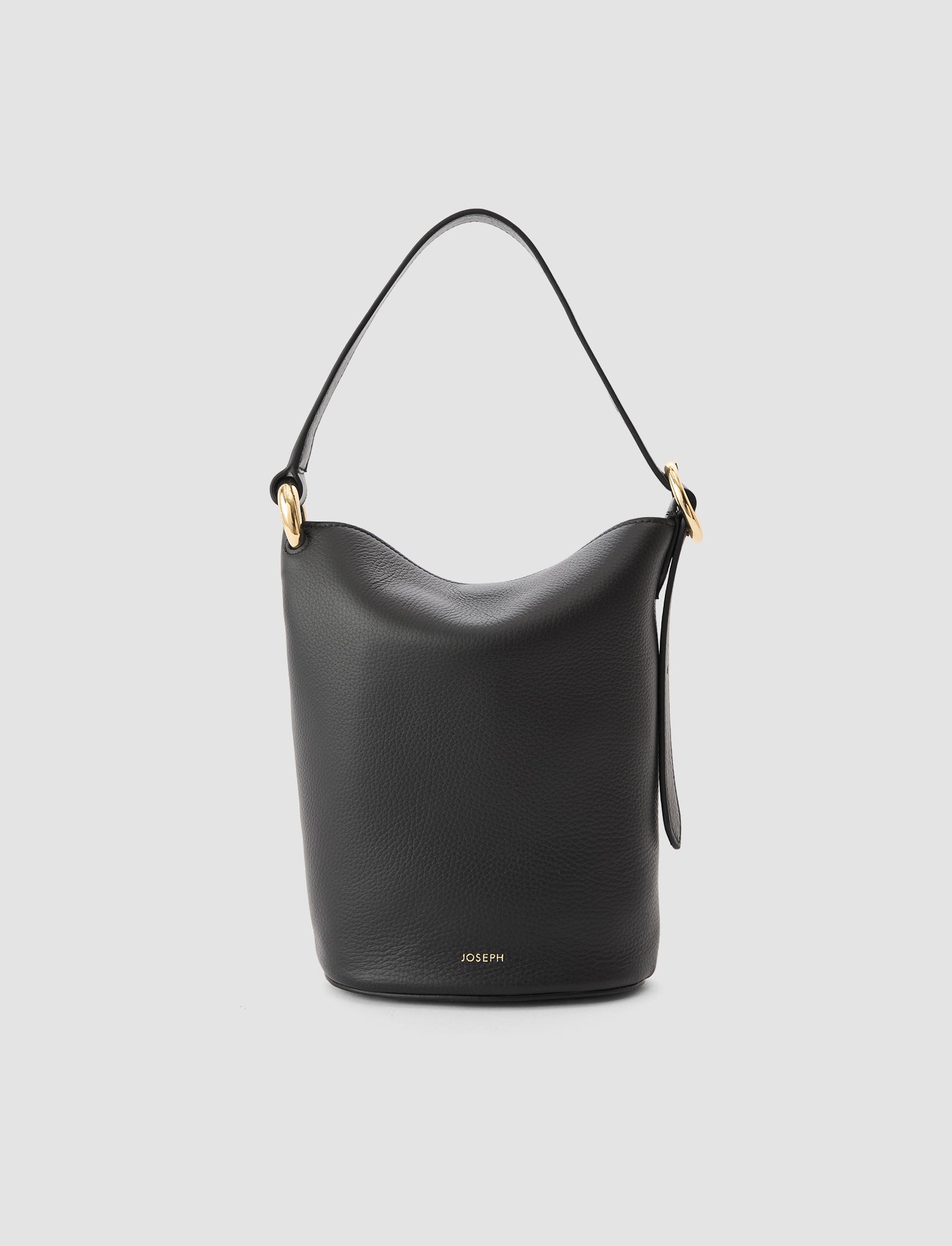black-mini-bucket-leather-bag-JOSEPH