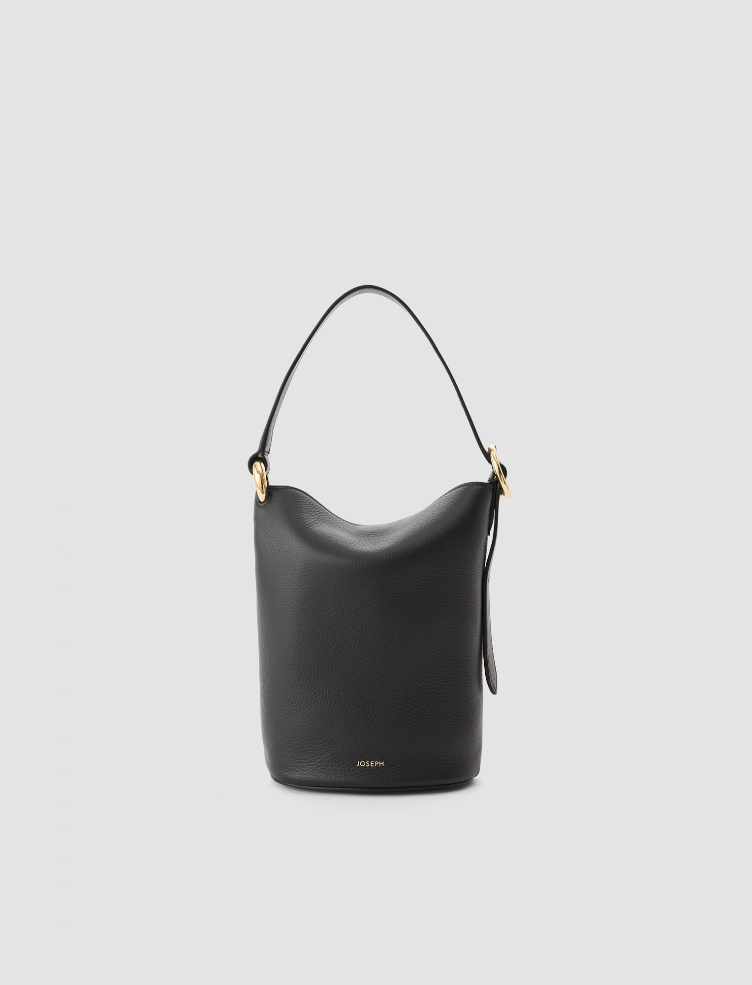 black-mini-bucket-leather-bag-JOSEPH