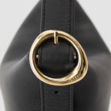 Black Mini Bucket Leather Bag - Joseph