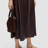 Purple Mini Bucket Suede Bag - Joseph