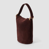 Purple Mini Bucket Suede Bag - Joseph