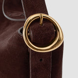 Purple Mini Bucket Suede Bag - Joseph