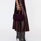 Purple Mini Loaf Leather Bag - Joseph