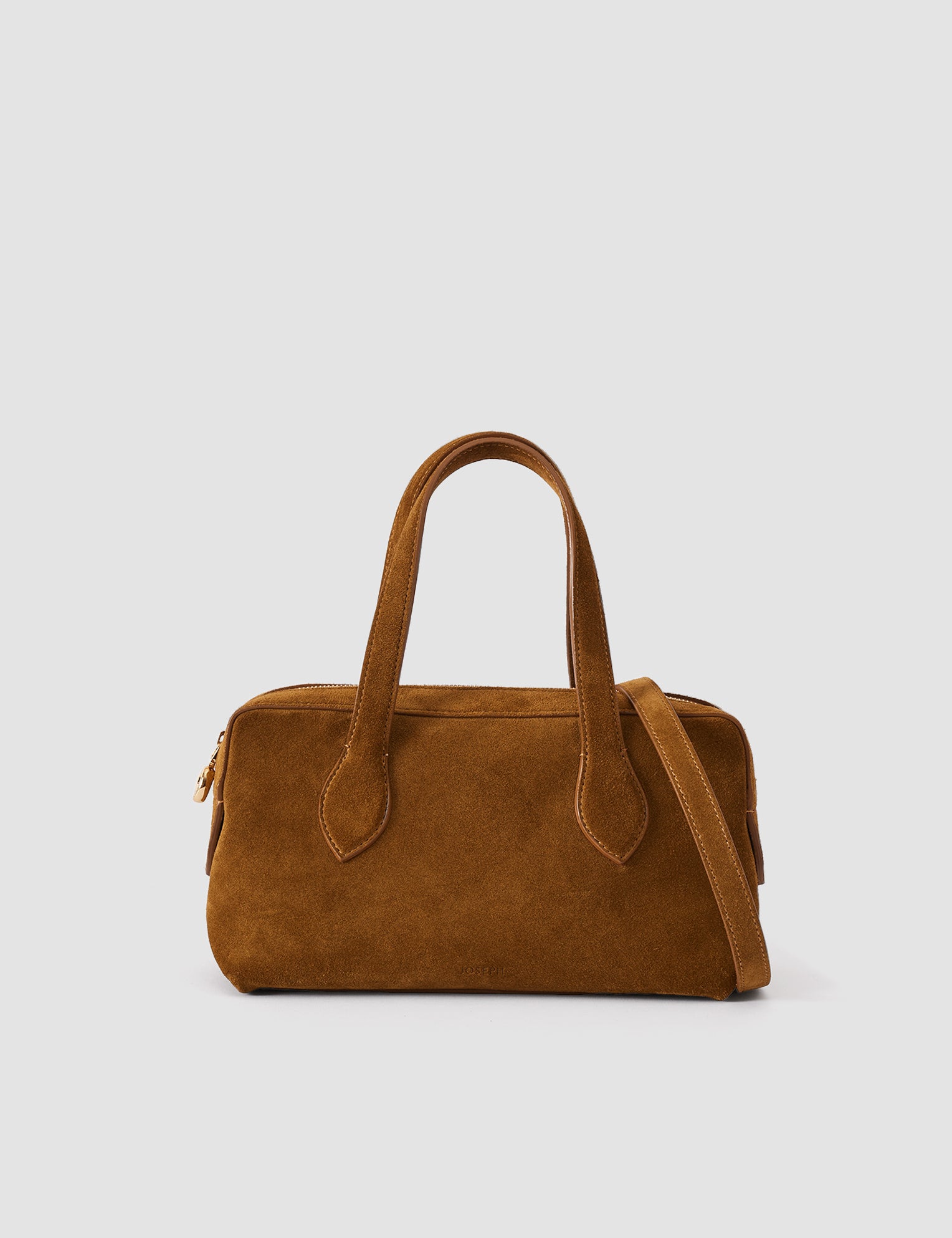Brown Mini Loaf Suede Bag - Joseph