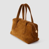 Brown Mini Loaf Suede Bag - Joseph