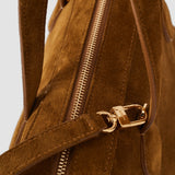 Brown Mini Loaf Suede Bag - Joseph