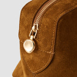 Brown Mini Loaf Suede Bag - Joseph