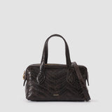 Brown Mini Loaf Woven Leather Bag - Joseph