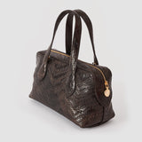 Brown Mini Loaf Woven Leather Bag - Joseph