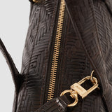 Brown Mini Loaf Woven Leather Bag - Joseph