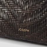 Brown Mini Loaf Woven Leather Bag - Joseph