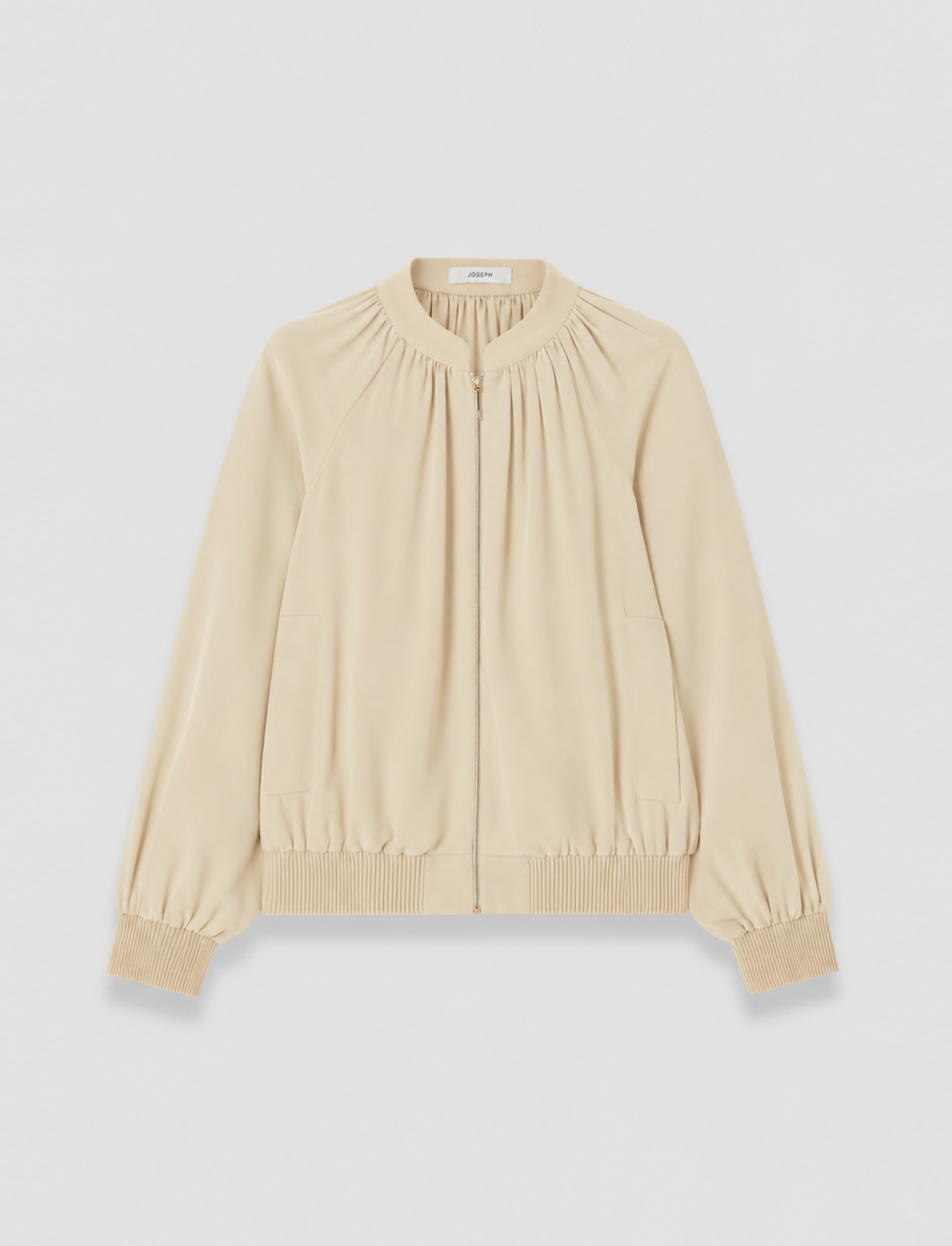 beige-mira-satin-twill-bomber-jacket-JOSEPH