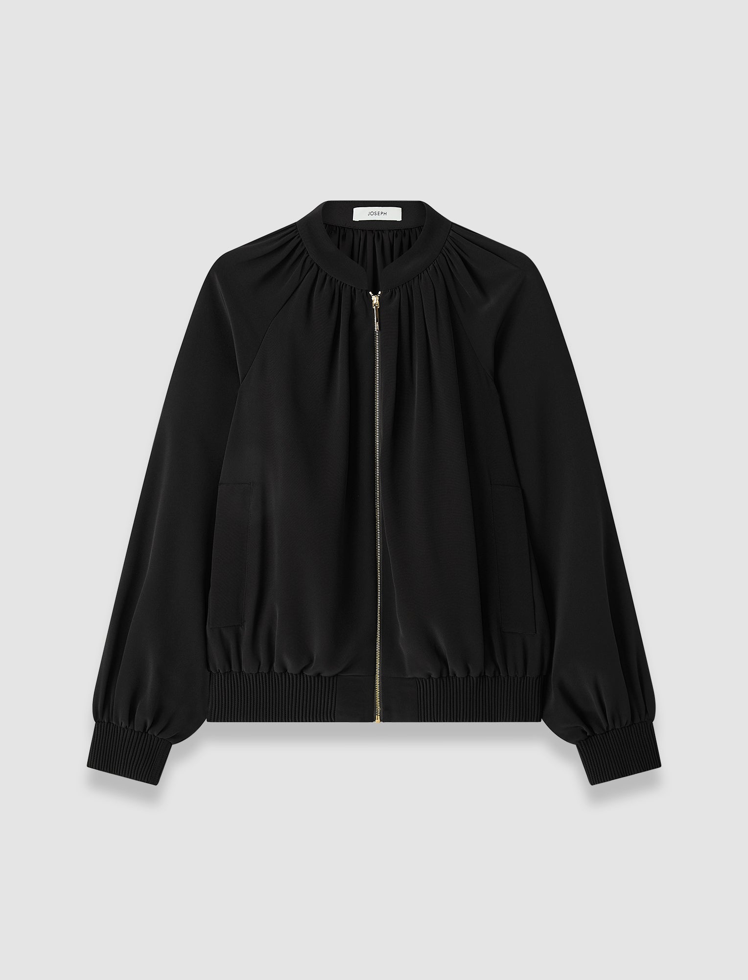 marron-bomber-mira-en-satin-twill-JOSEPH