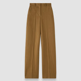 Brown Mitae Cotton Twill Trousers - Joseph