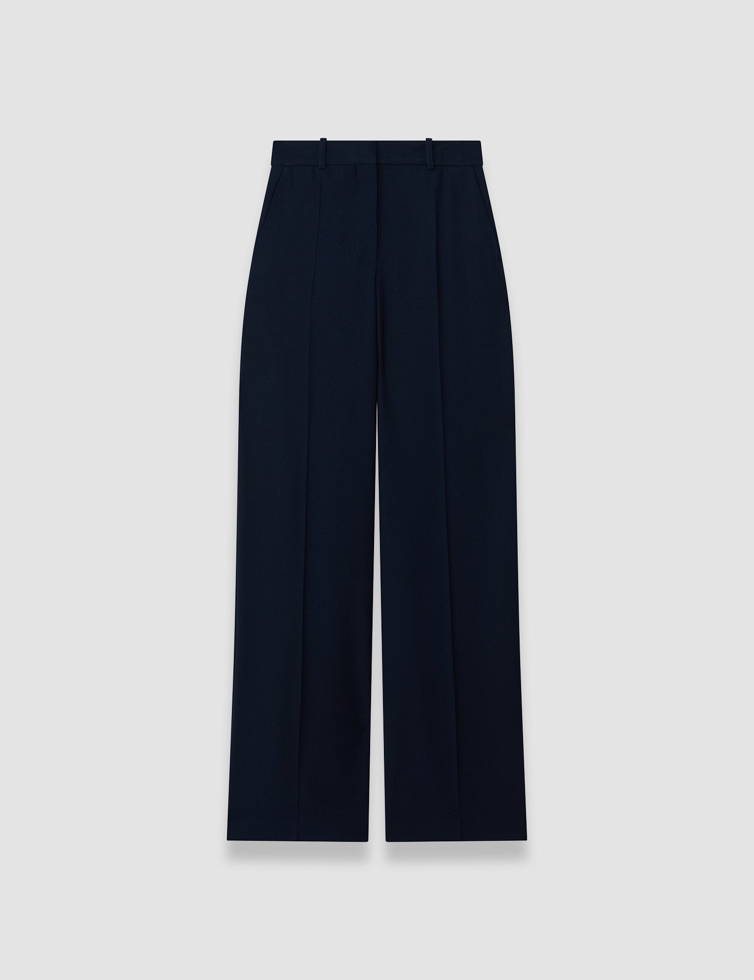 Blue Mitae Textured Wool Trousers - Joseph