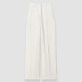 White Mitae Textured Wool Trousers - Joseph
