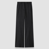Black Morissey Comfort Cady Trousers - Joseph