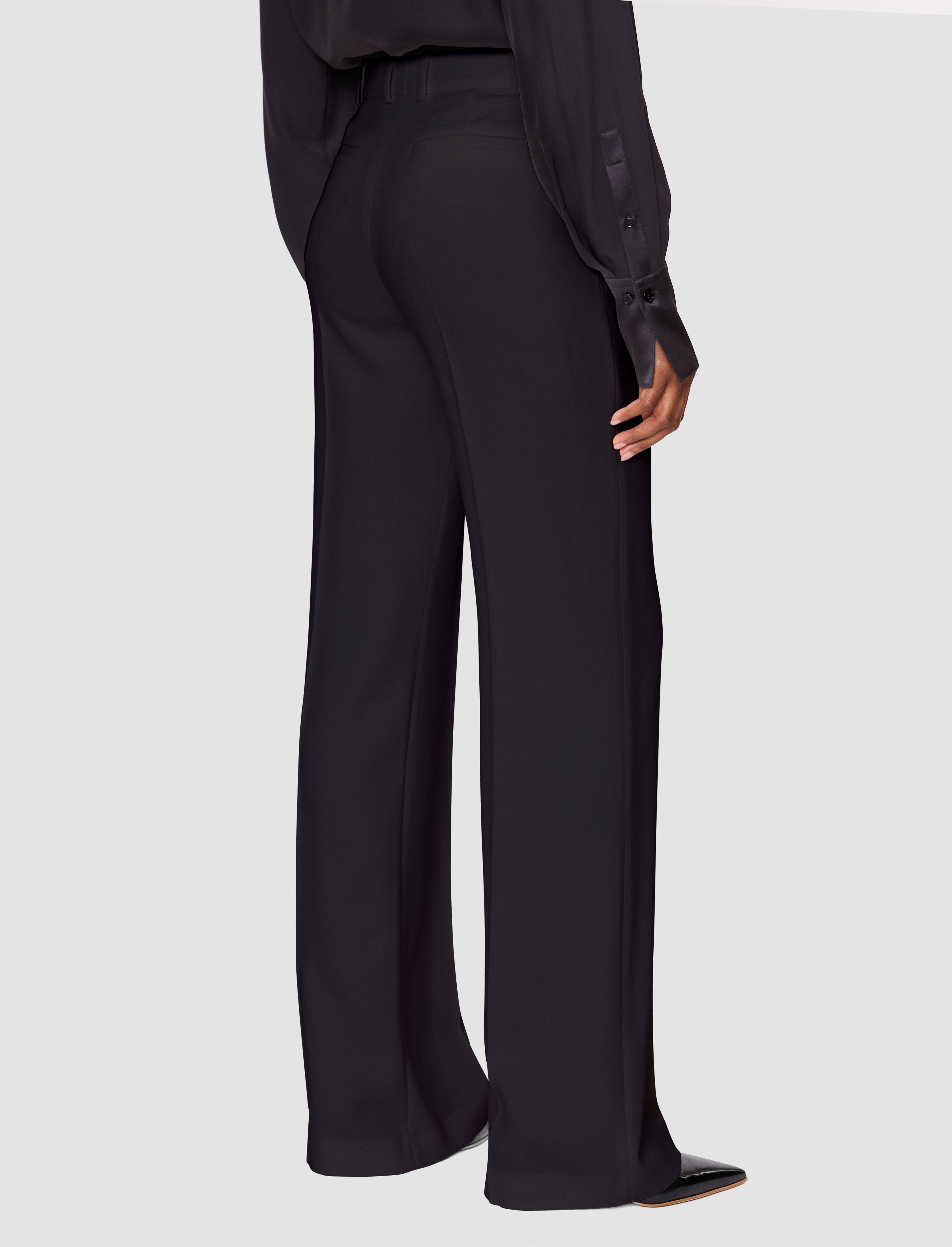 noir-pantalon-morissey-en-cady-confort-JOSEPH