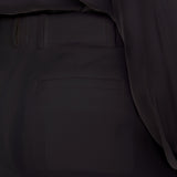 Black Morissey Comfort Cady Trousers - Joseph