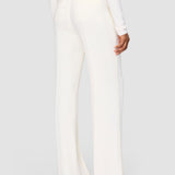Ivory Morissey Comfort Cady Trousers - Joseph