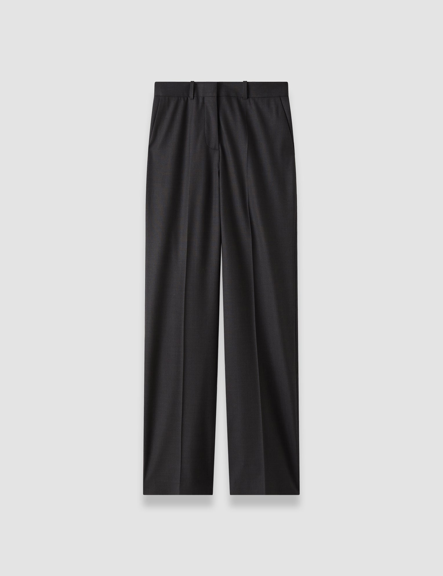 Grey Morissey Wool Tailoring Trousers - Joseph
