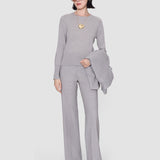 Grey Morissey Wool Tailoring Trousers - Joseph
