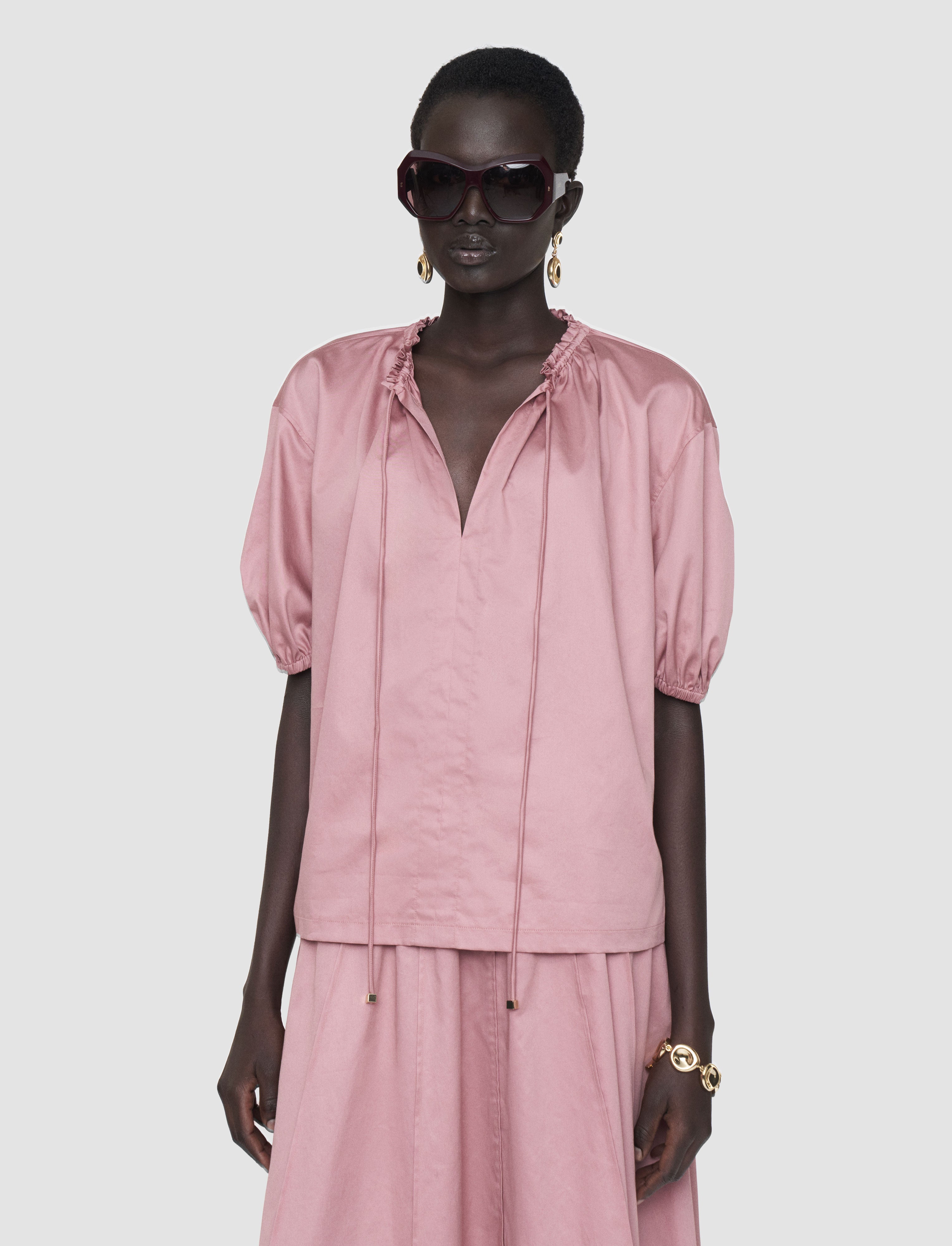 rose-nador-coton-blouse-en-satin-JOSEPH