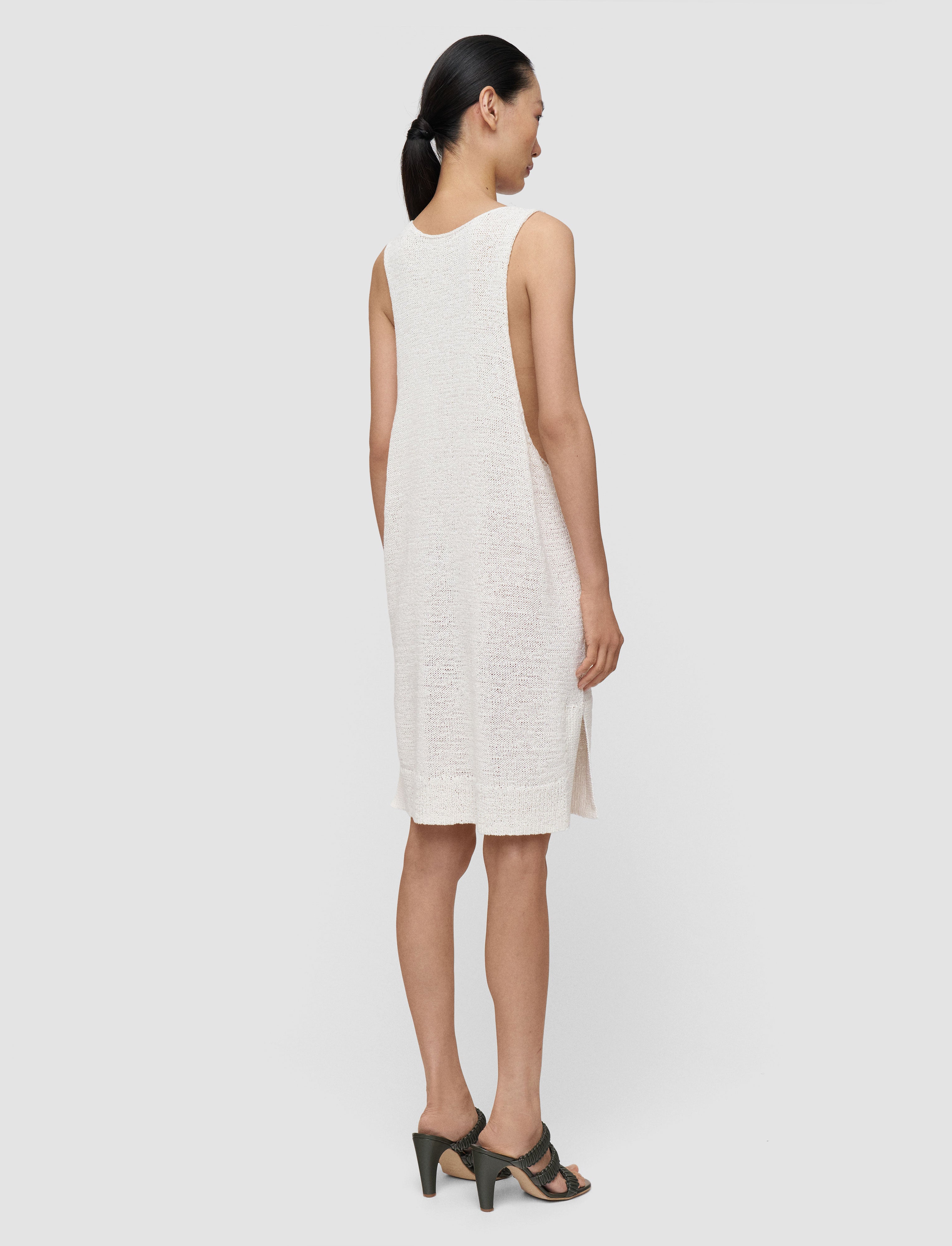 white-nahra-open-cotton-knit-dress-JOSEPH