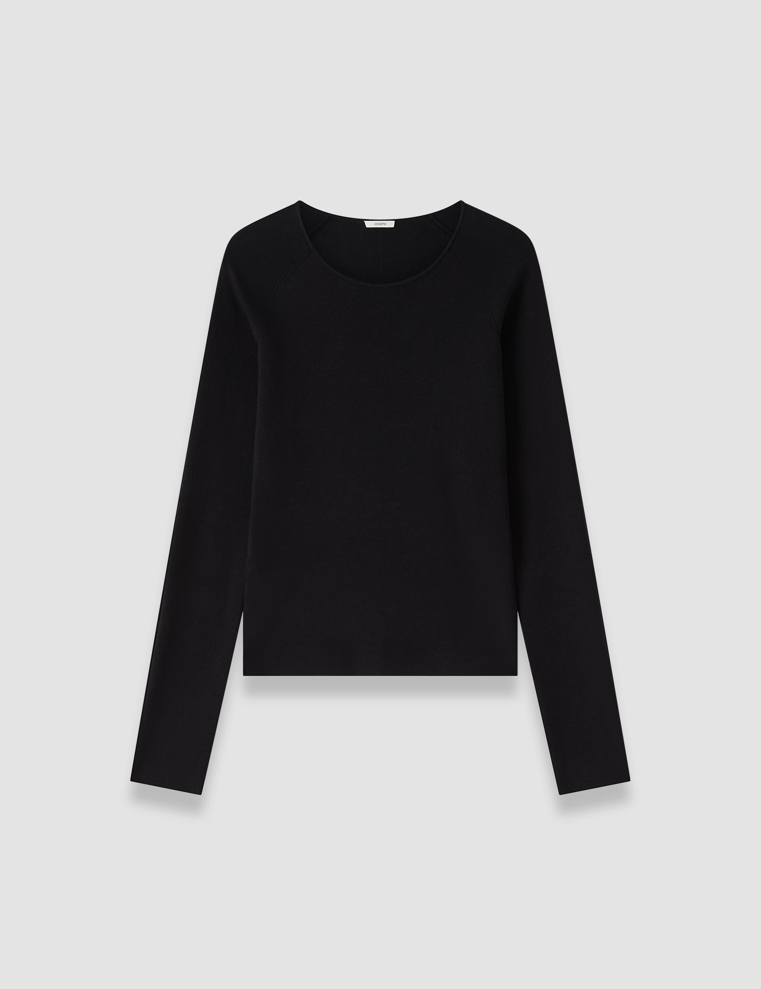 Black Nali Silk Stretch Top - Joseph