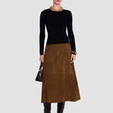 Black Nali Silk Stretch Top - Joseph