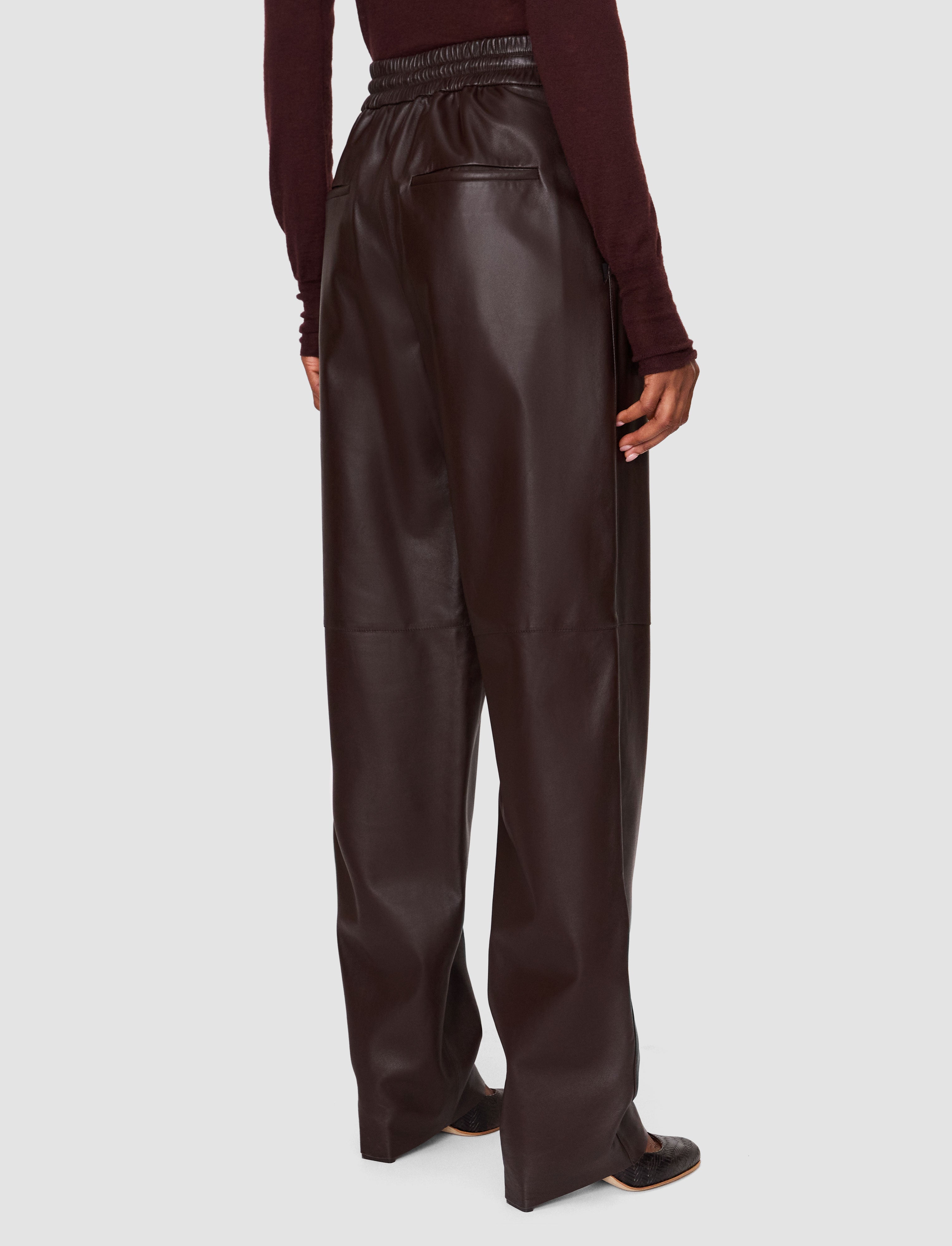 marron-pantalon-nat-en-nappa-souple-JOSEPH