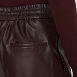 Brown Nat Soft Nappa Trousers - Joseph