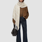 Neoma Wool Jacquard Scarf