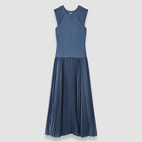 Blue Nereus Light Viscose Knit Dress - Joseph