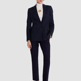 Blue Jackie Wool Tailoring Stretch Jacket - Joseph