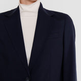 Blue Jackie Wool Tailoring Stretch Jacket - Joseph