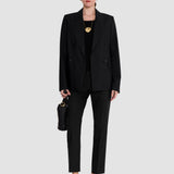 Black Jaden Wool Tailoring Stretch Jacket - Joseph